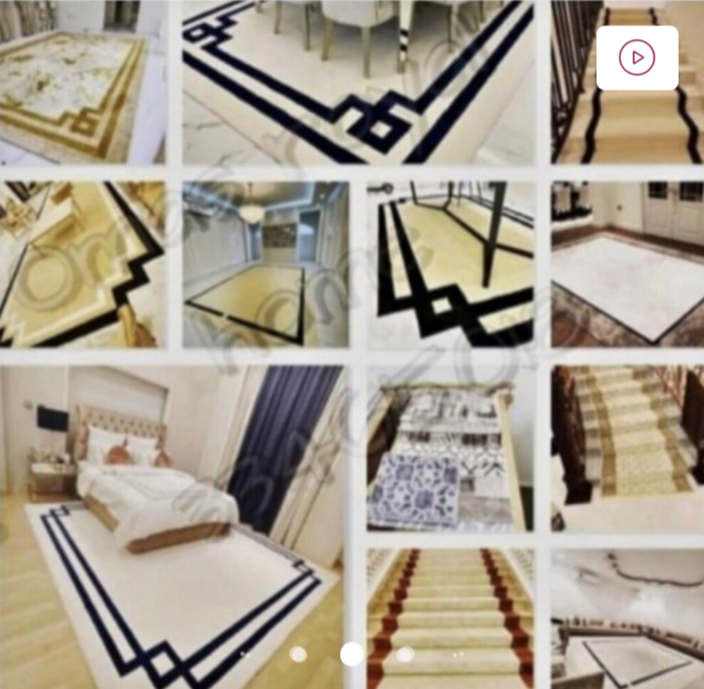 carpet wallpaper curtain fixing - 7