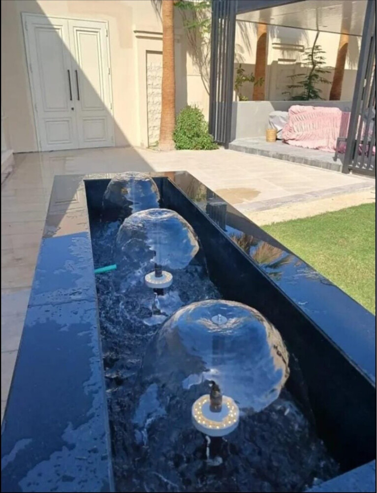 نوافير وشلالات حديثة  - 1
