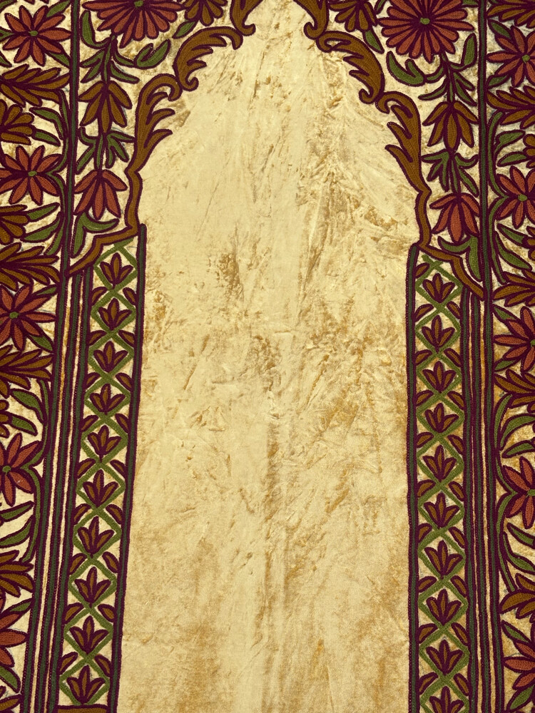 handmade kashmiri prayer mats  - 11
