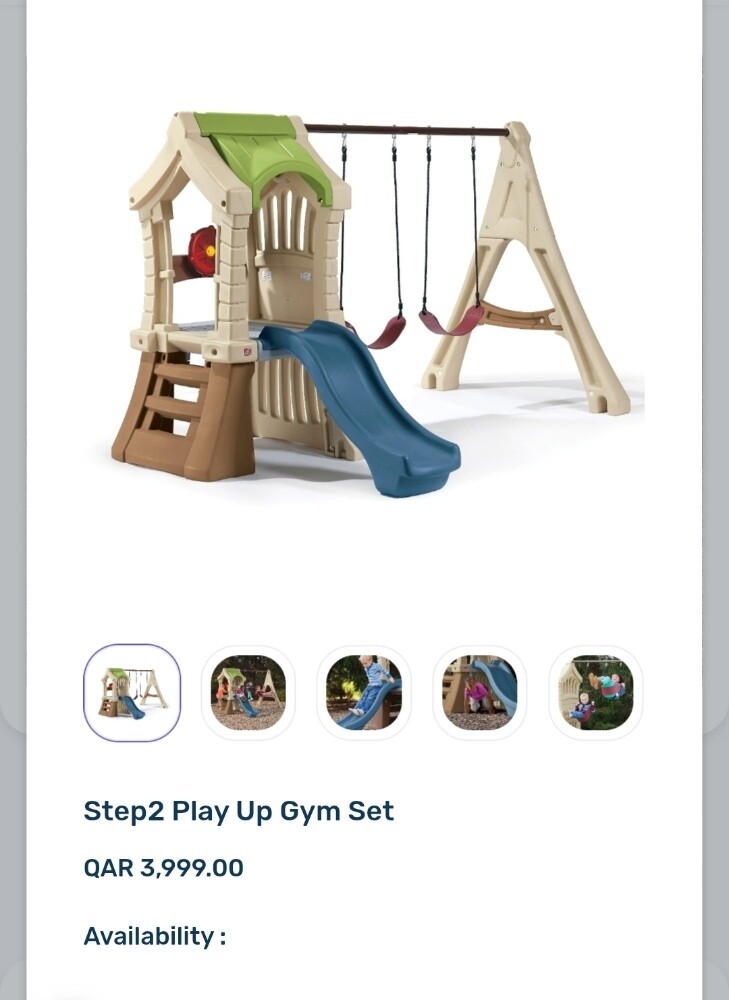 PLAYHOUSE SWING & SLIDE SET - 1