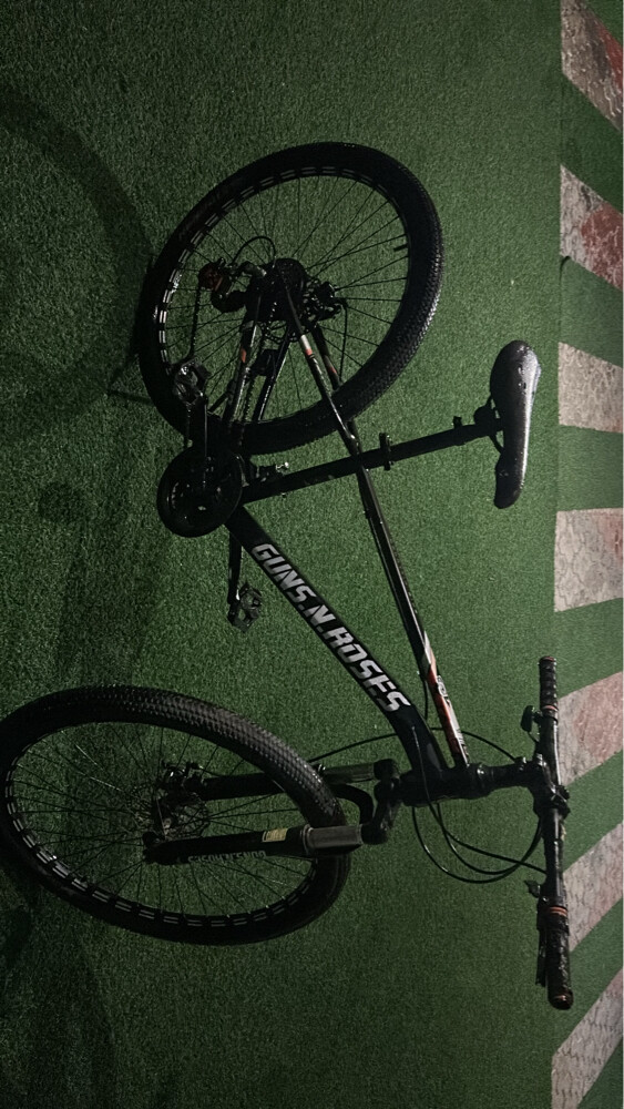 Black and red bike - 5