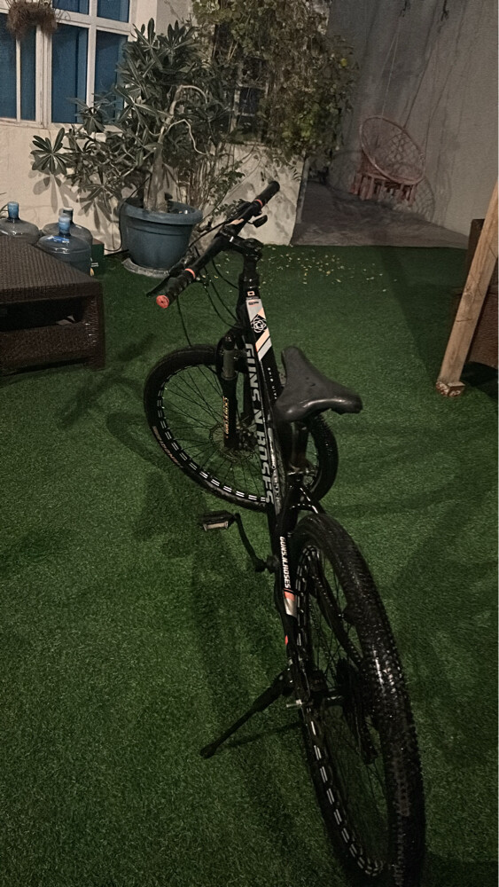 Black and red bike - 4