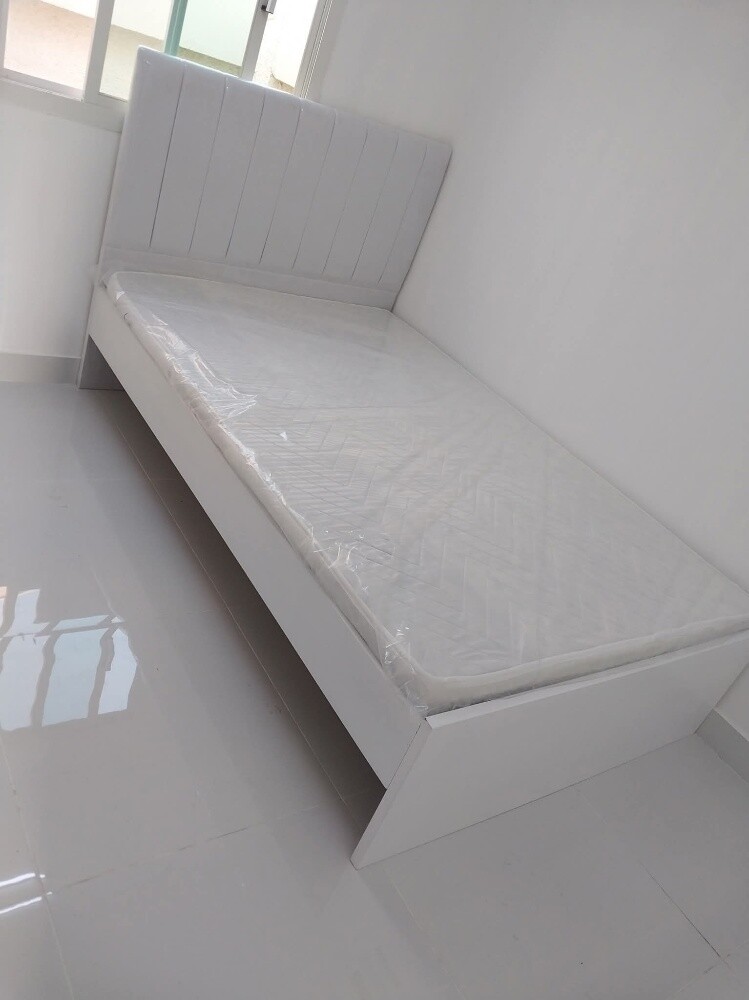 120*190 cm bed with mattresses - 2