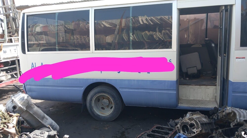 باص كوستر للبيع قطع غيار مستعمل - 2
