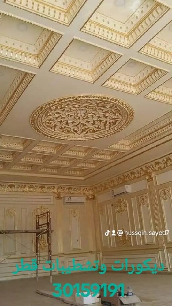 ديكورات الجبس والصبغ - 21