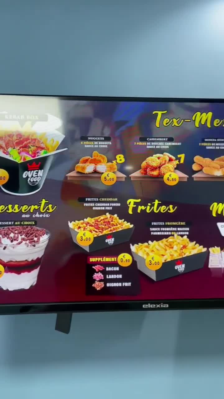 Animation Menu Digital - 3