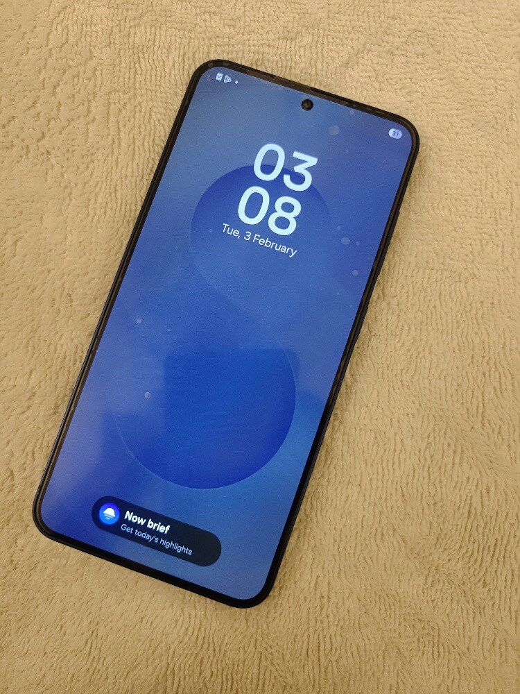 SAMSUNG S25 256gb blue - 3