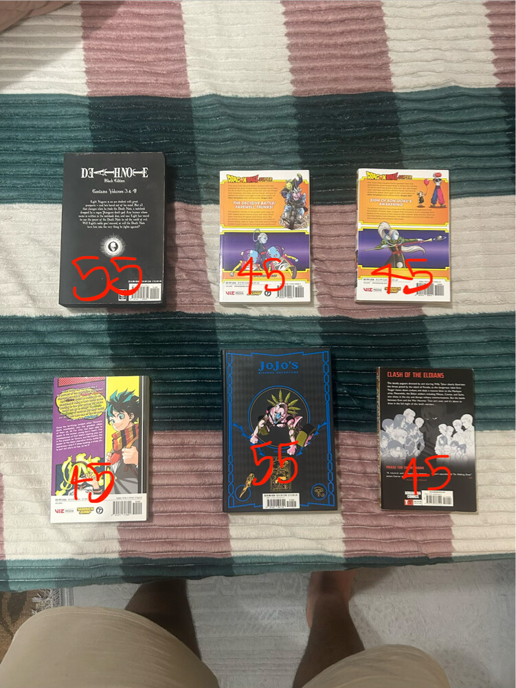 Manga books - 2