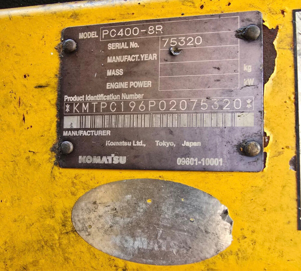 komatsopc400 dash-8 model 2014 - 4