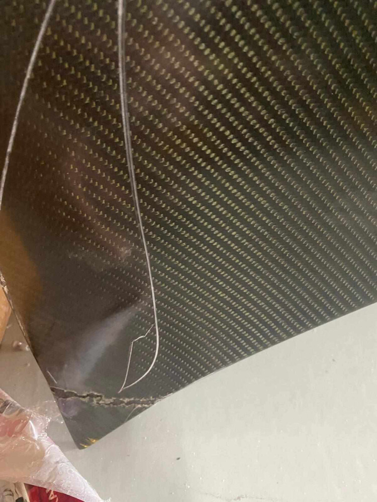Original carbon fiber hood - 2