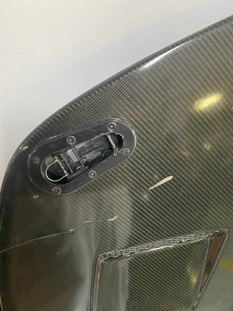 Original carbon fiber hood - 5