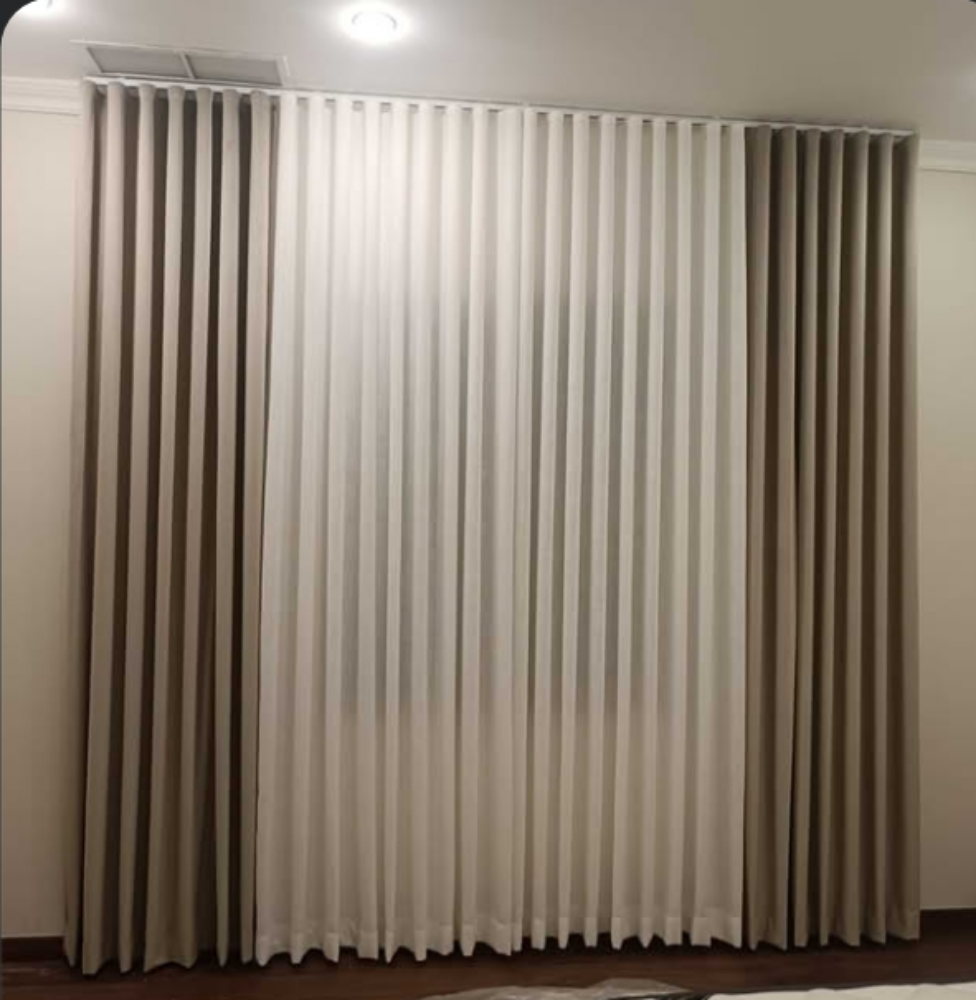 carpet wallpaper curtain fixing - 8