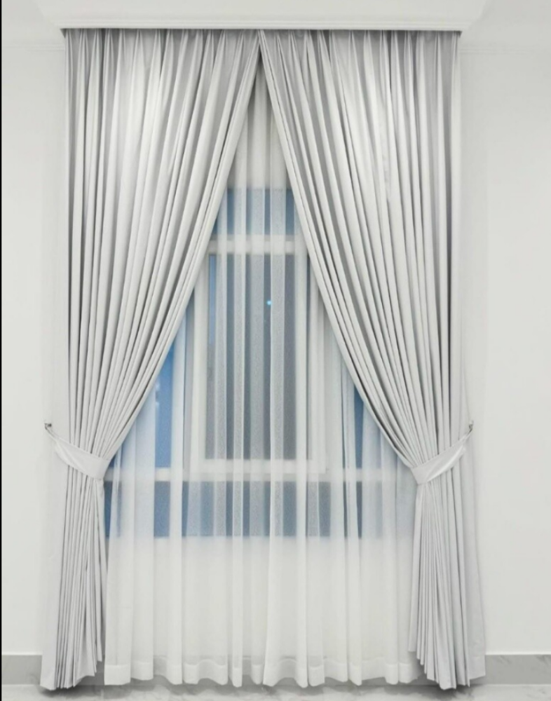 carpet wallpaper curtain fixing - 7
