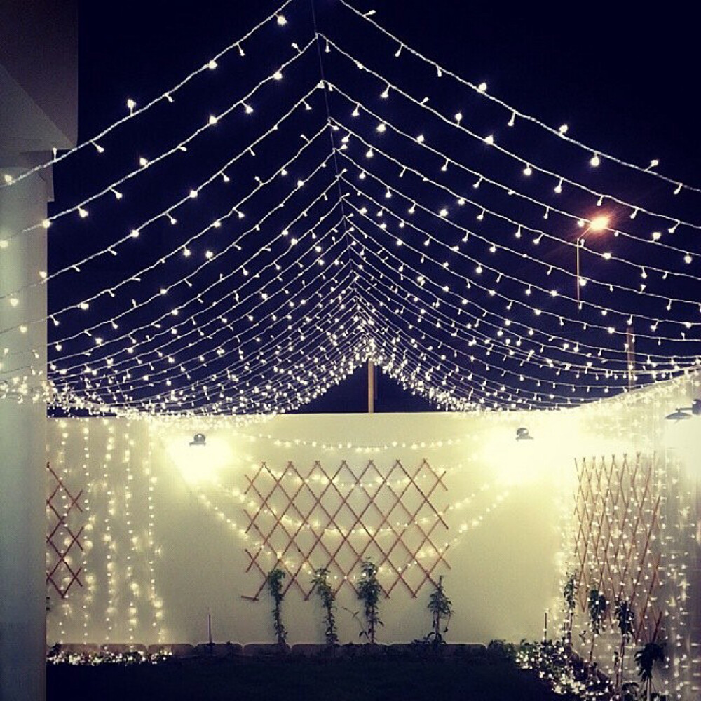 Lighting installation for wedding - 2
