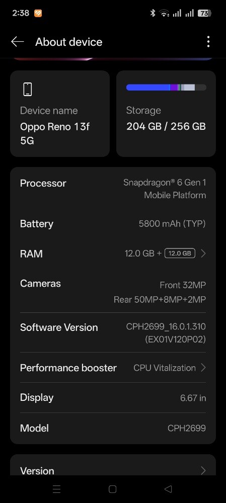oppo Reno 13f 5g - 2