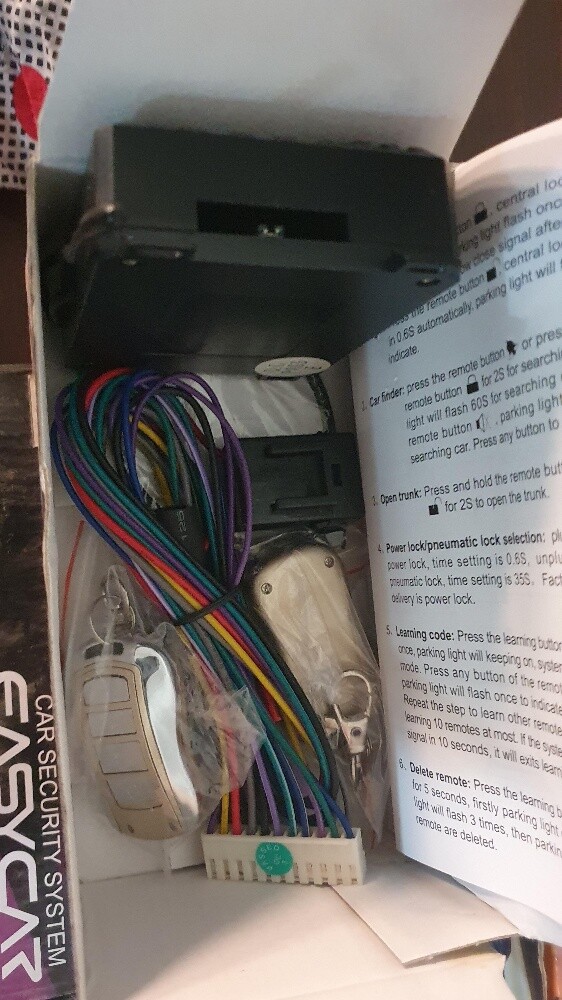 Keyless Car Security System - 2