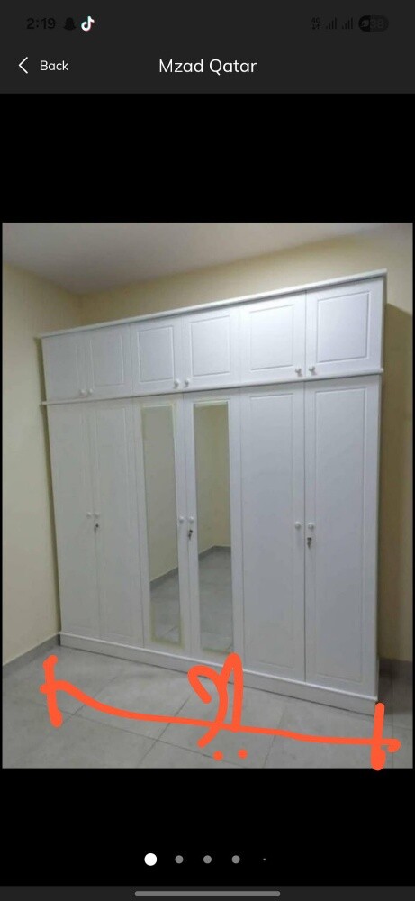 furniture items bed and cabinet - 14