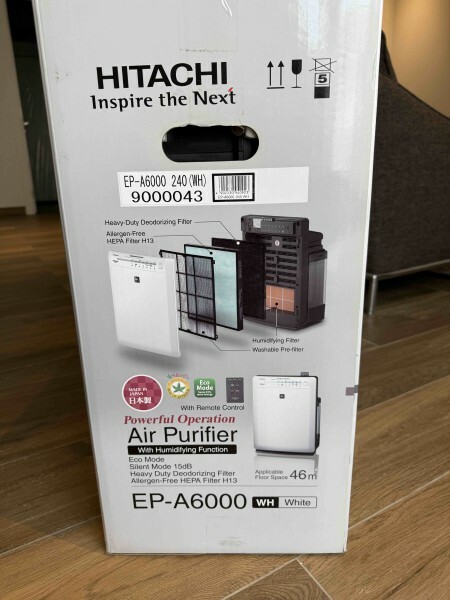 Hitachi EP-A6000 Air Purifier - 2
