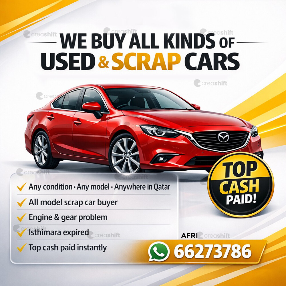 Accident car Buyer,Call 66273786 - 1