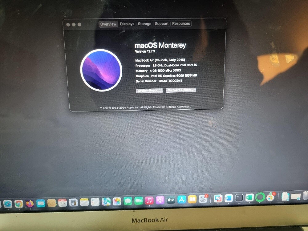 Used Macbook Air 2015 - 5
