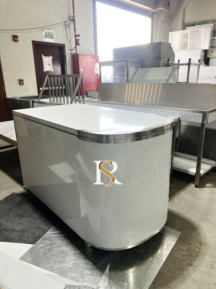SS Round Base Cabinet - 1