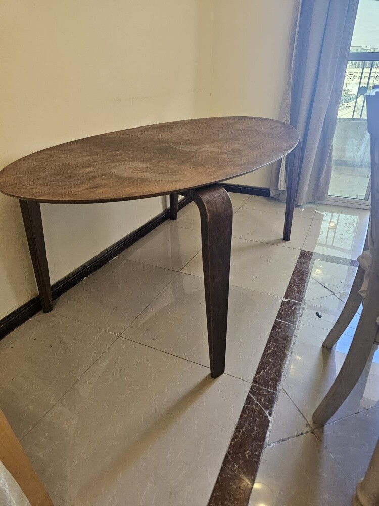 wooden dining table - 1