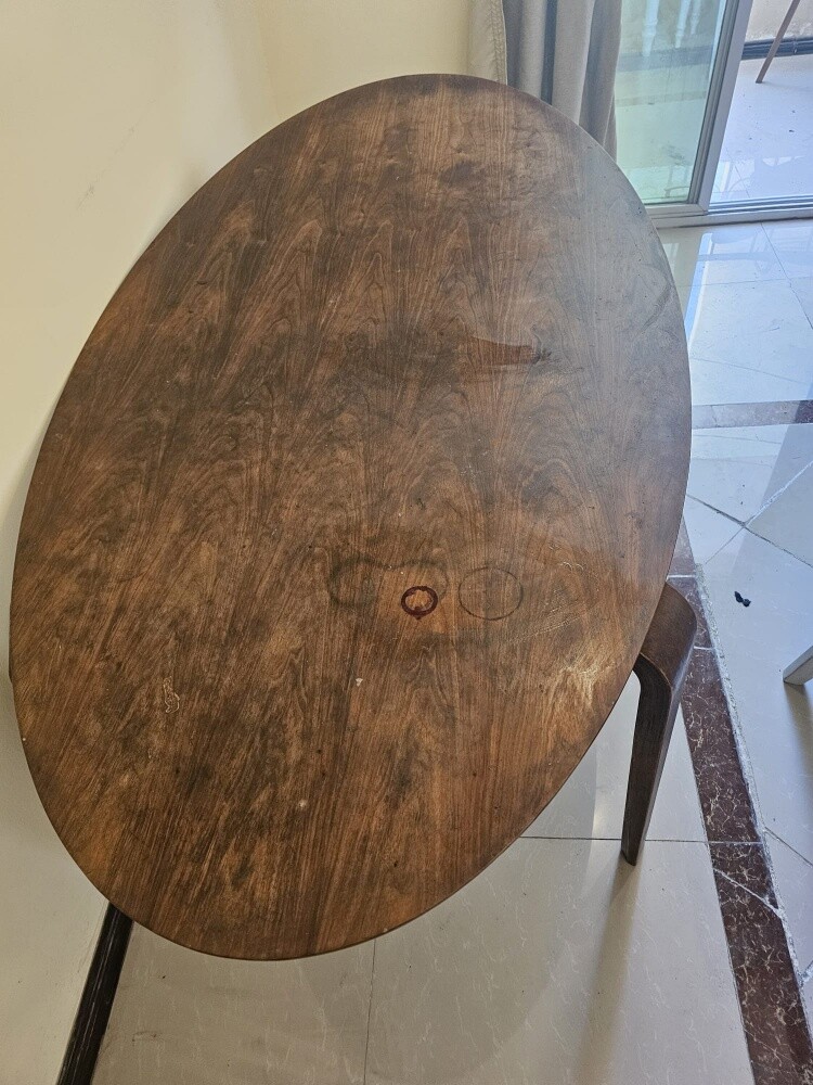 wooden dining table - 2