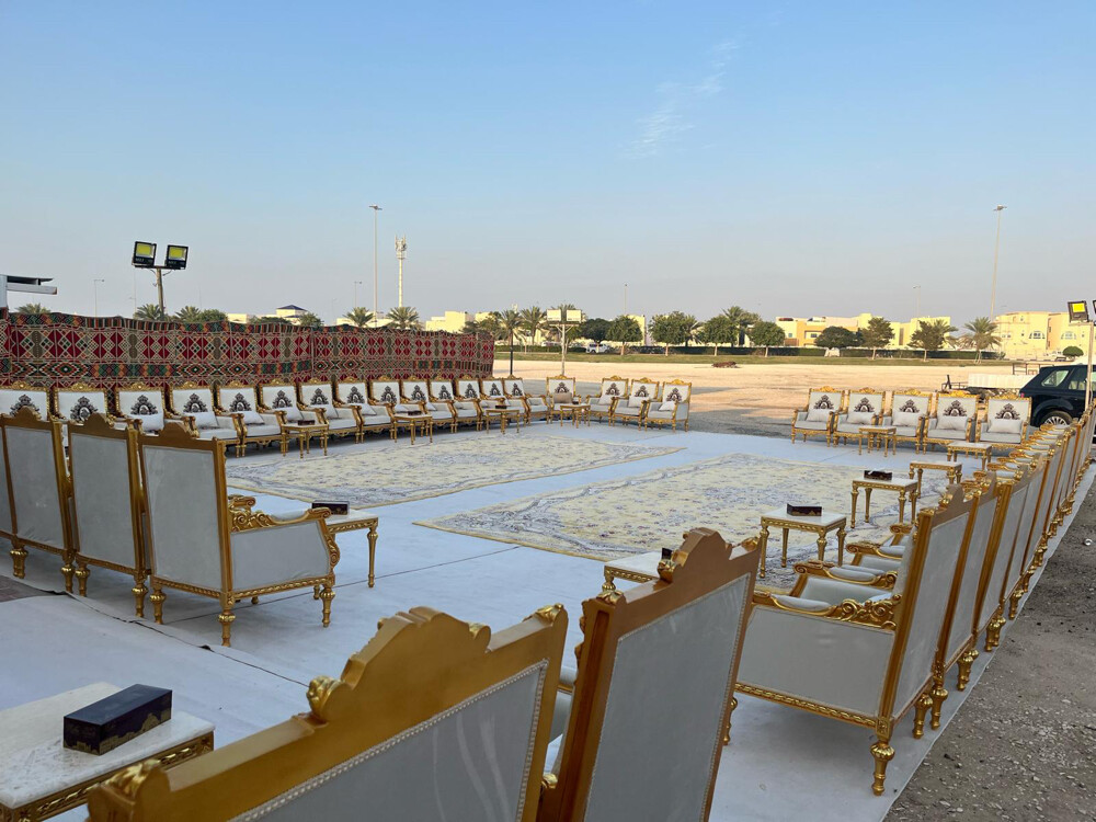 كنب شعبى خشب - 4