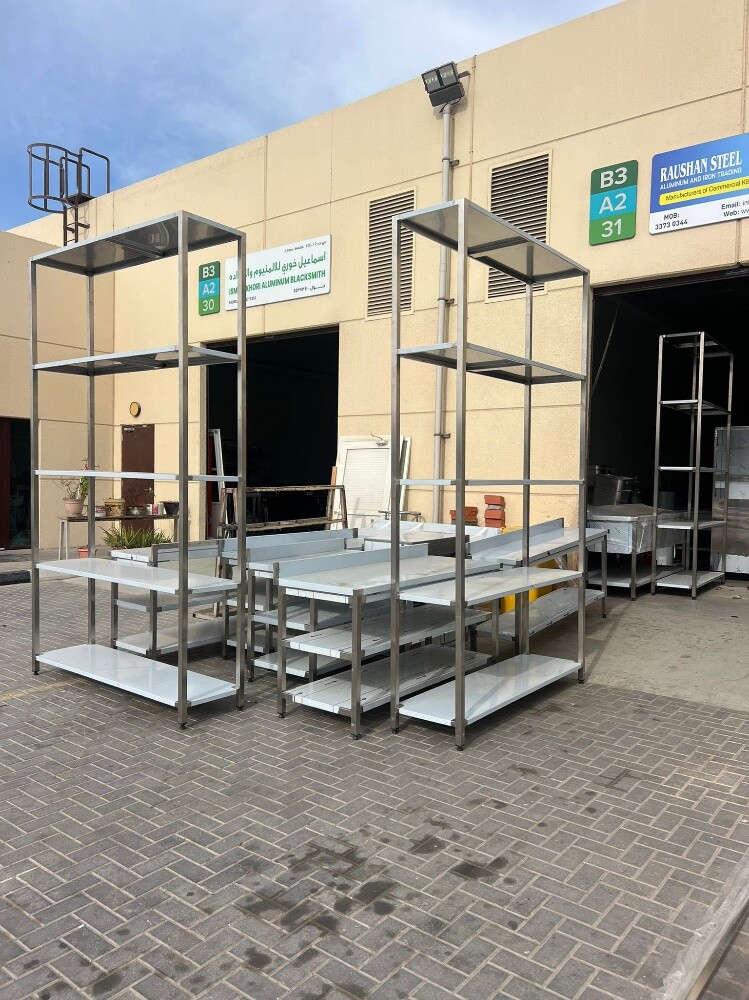 SS Stand shelves - 4