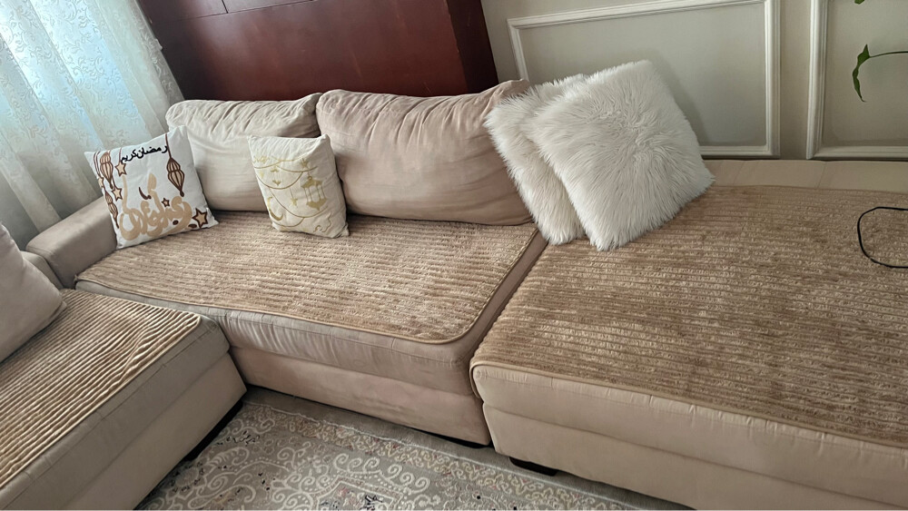 sofas and food table - 2