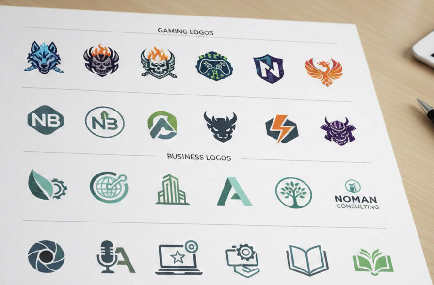 Business , Gaming Logos - 2