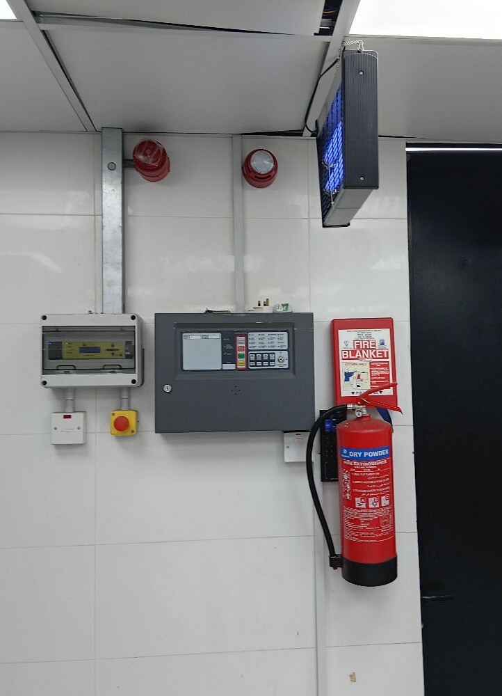 Fire alarm and extinguishing - 1