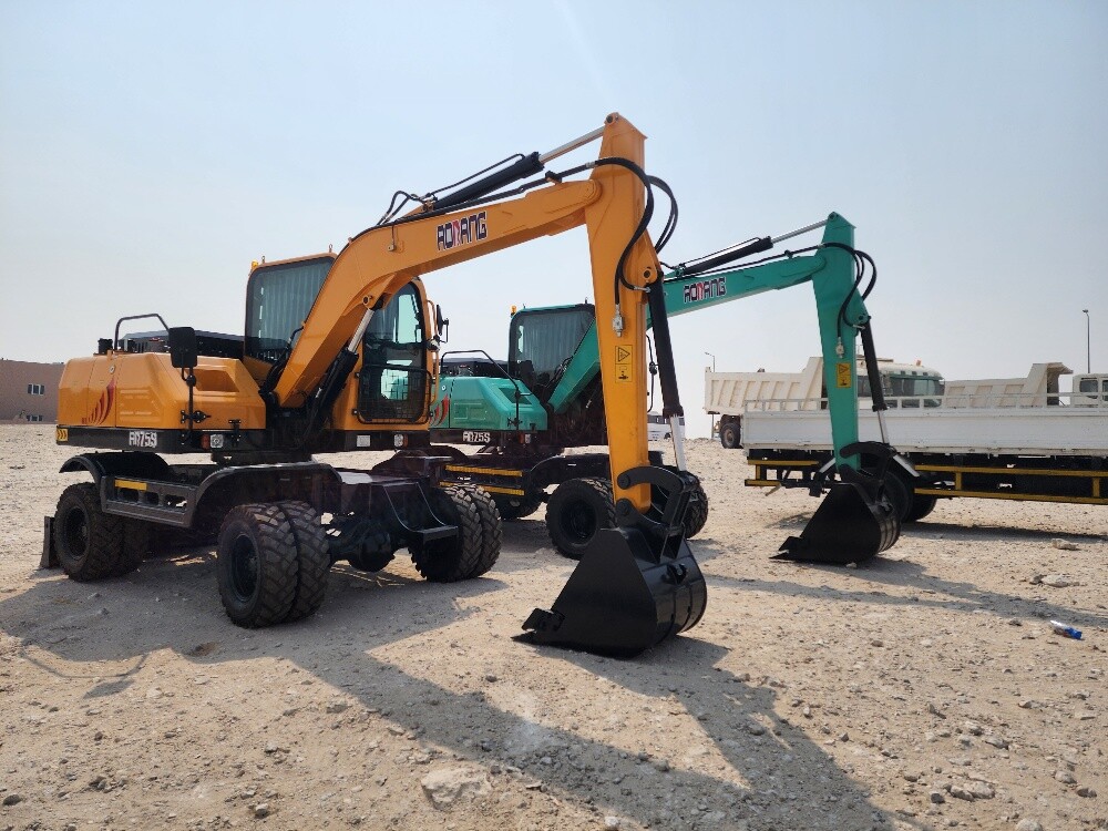 for rent 6.5 ton wheel excavator - 5