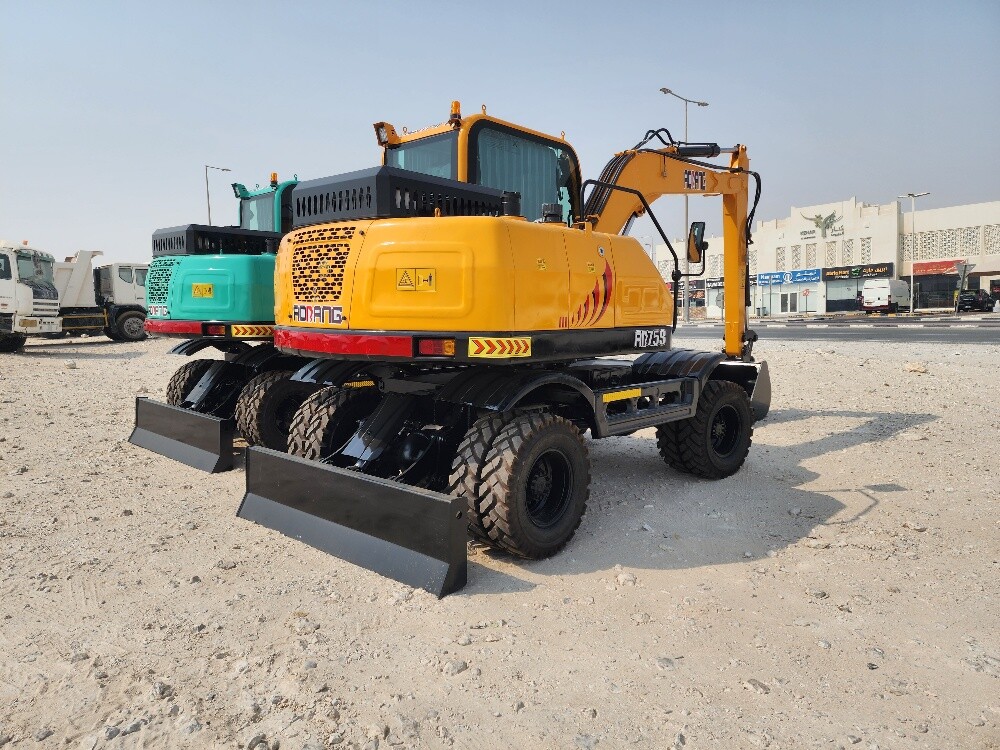 for rent 6.5 ton wheel excavator - 3