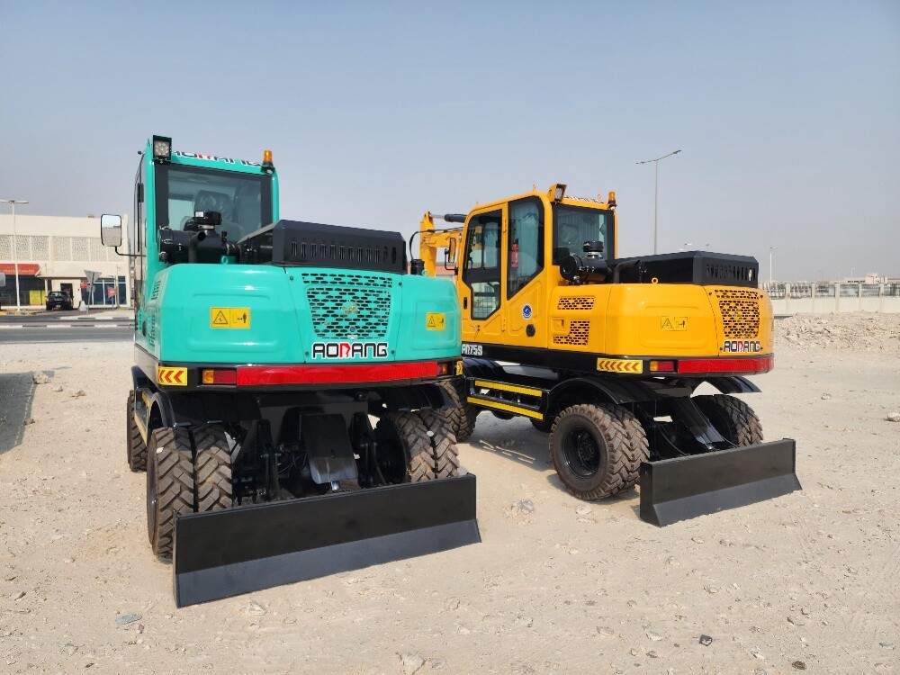 for rent 6.5 ton wheel excavator - 4