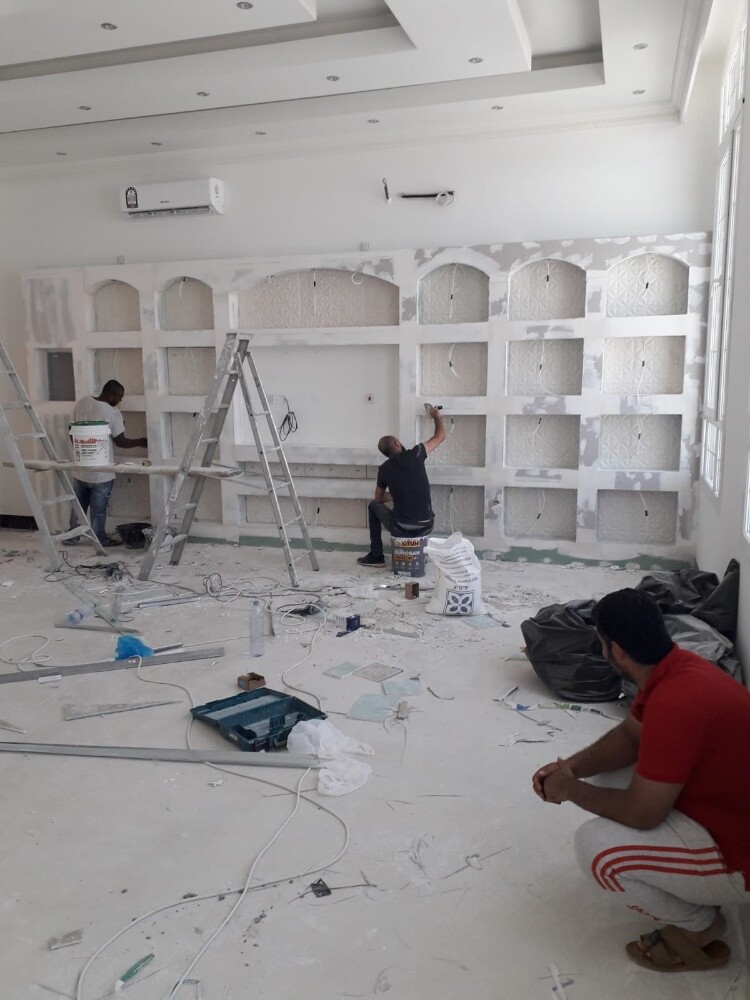 اعمال الصبغ والديكور الداخلى - 7