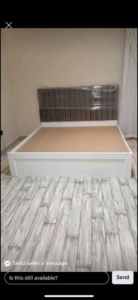 King size bed with matters - 10
