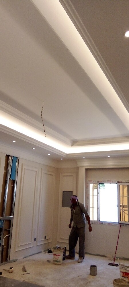gypsum work and repair - 1