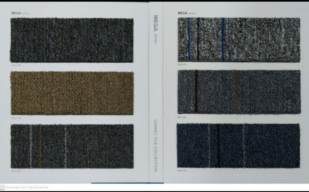 office tiles carpet - 3