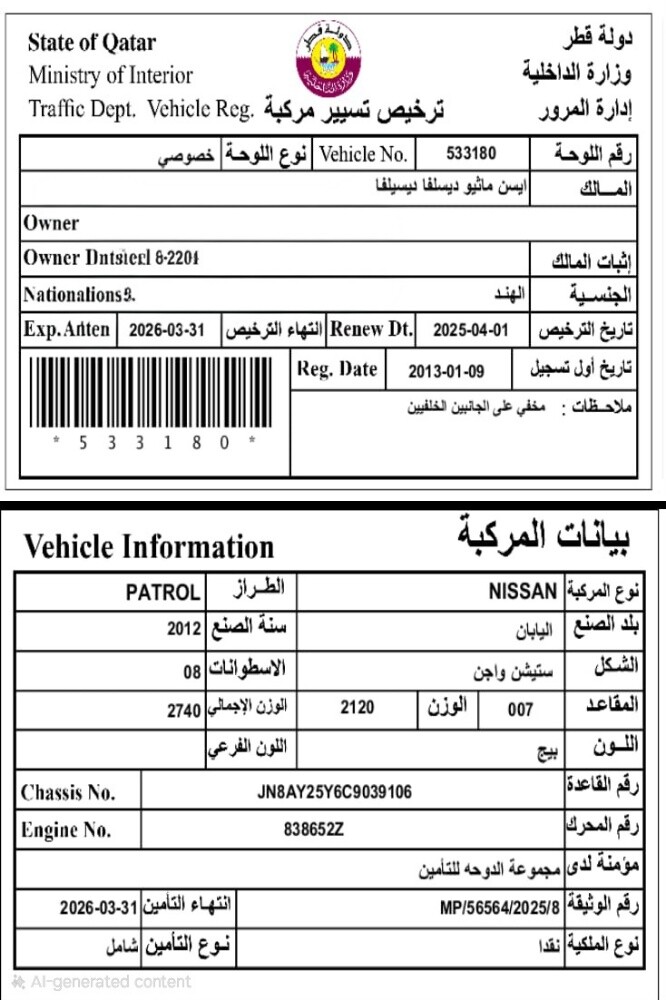 نيسان باترول 2012 بقوة 320 حصان - 10