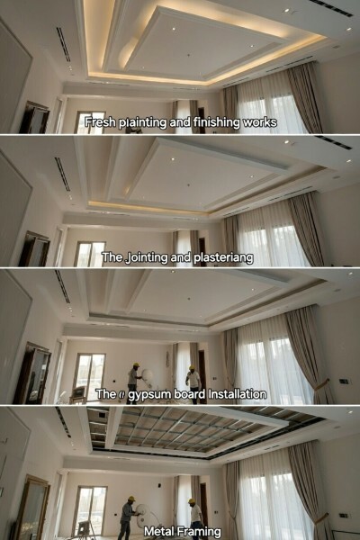 GYPSUM CEILING DECOR WORK - 4