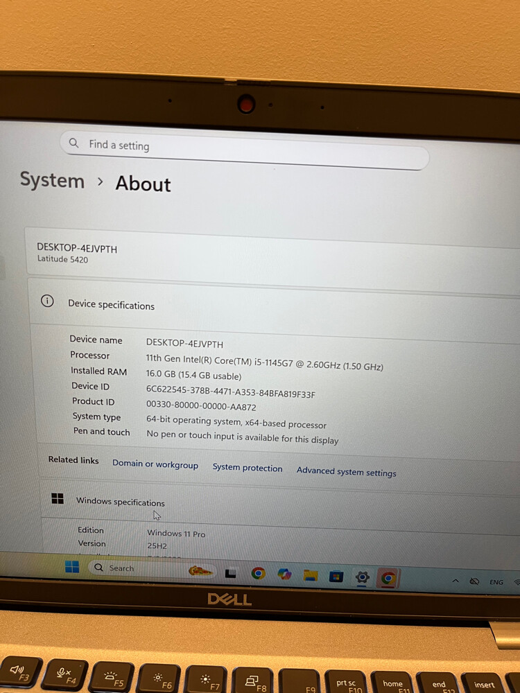 Dell laptop - 2