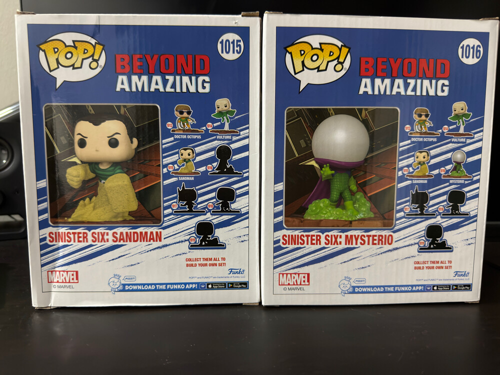 Funko pop sinister six spider man - 2