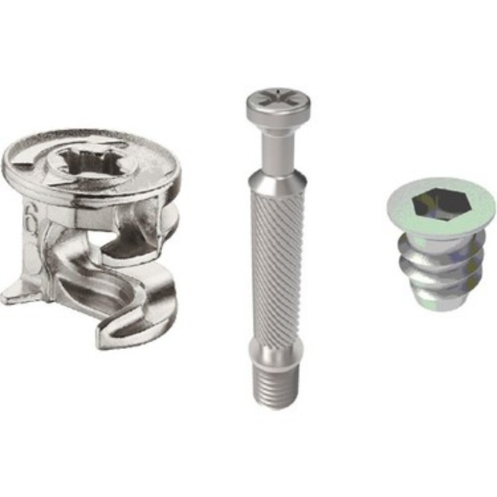 Furniture cam lock fastener set - 1