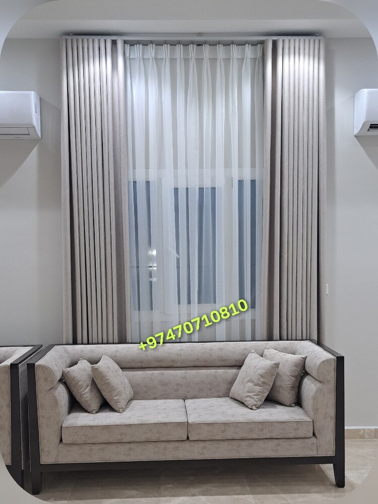 كنب كراسي مفروشات ستائر ديكور - 6