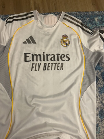 25/26 Real Madrid home jersey - 2