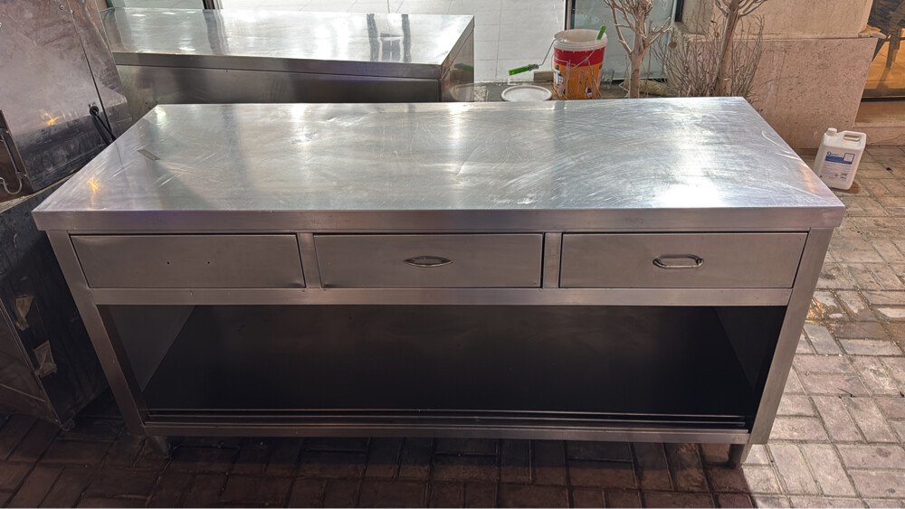 Steel table - 1