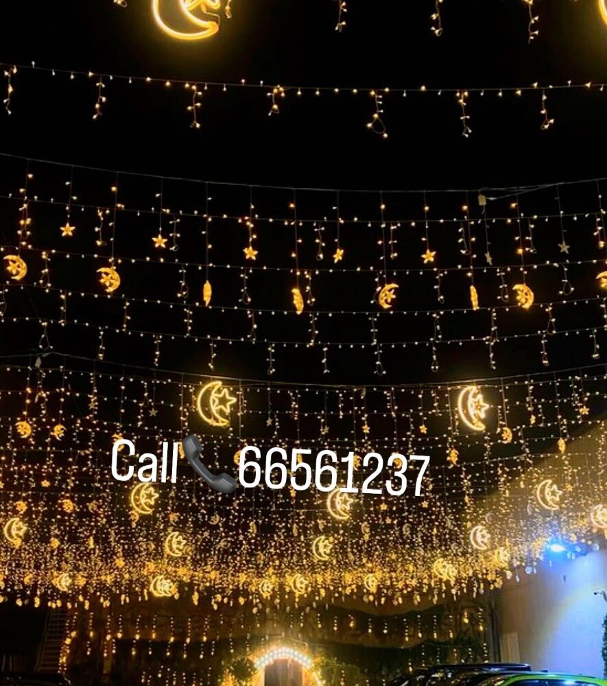 wedding  event lights qatar - 2