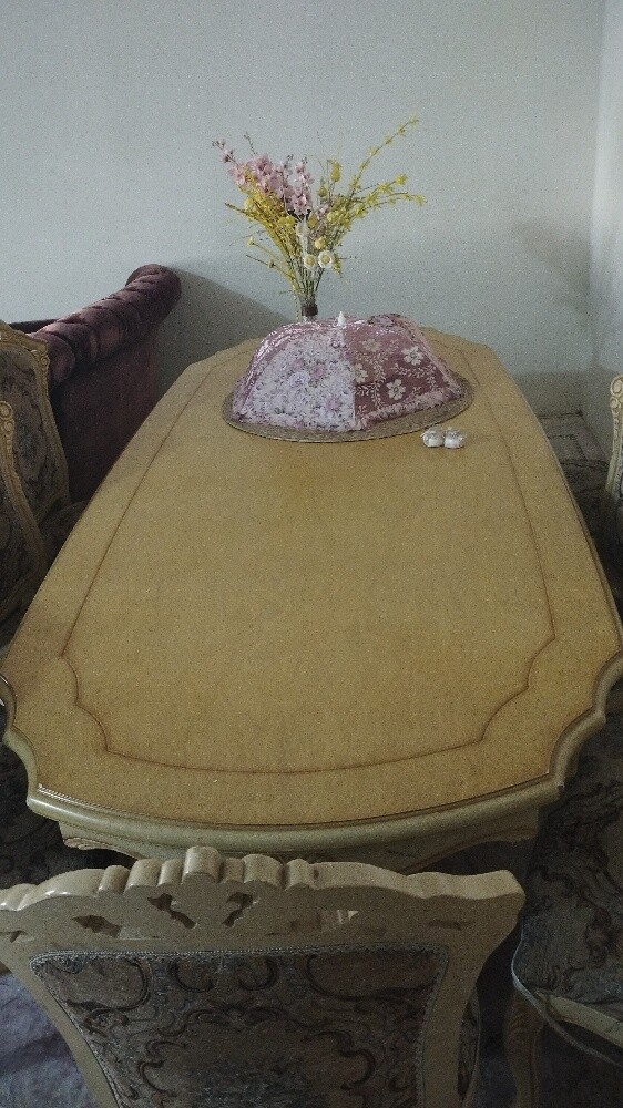Dining table with chairs - 6