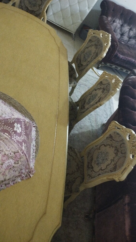 Dining table with chairs - 5